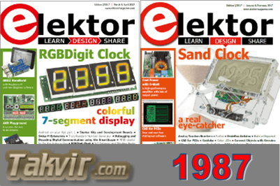 مجله Elektor الکتور <br>آرشیو کامل سال 1987