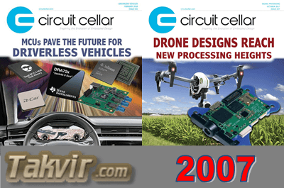 مجله Circuit Cellar <br>آرشیو کامل سال 2007