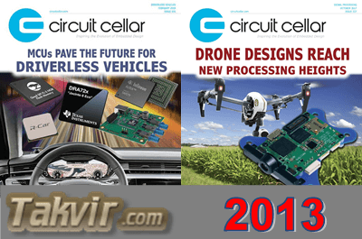 مجله Circuit Cellar <br>آرشیو کامل سال 2013