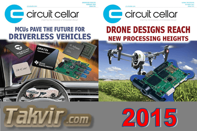 مجله Circuit Cellar <br>آرشیو کامل سال 2015