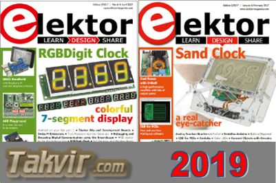 مجله Elektor الکتور <br>آرشیو کامل سال 2019