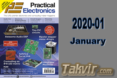 مجله (EPE (Everyday Practical Electronics<br> شماره:  01-2020/January سال 2020
