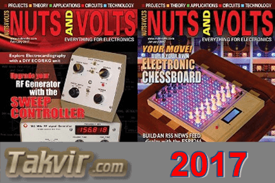 مجله Nuts and Volts <br>آرشیو کامل سال 2017