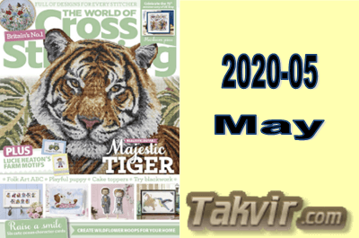 مجله شماره دوزی The World of Cross Stitching<br> شماره:  05-2020/May سال 2020