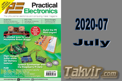 مجله (EPE (Everyday Practical Electronics<br> شماره:  07-2020/July سال 2020